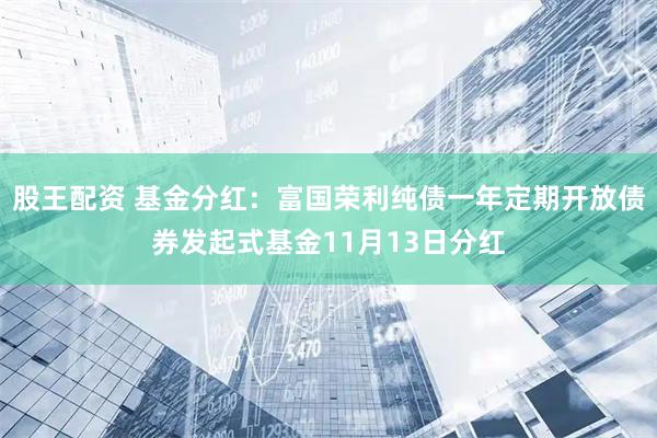 股王配资 基金分红：富国荣利纯债一年定期开放债券发起式基金11月13日分红