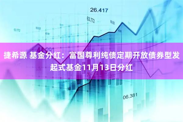 捷希源 基金分红：富国尊利纯债定期开放债券型发起式基金11月13日分红